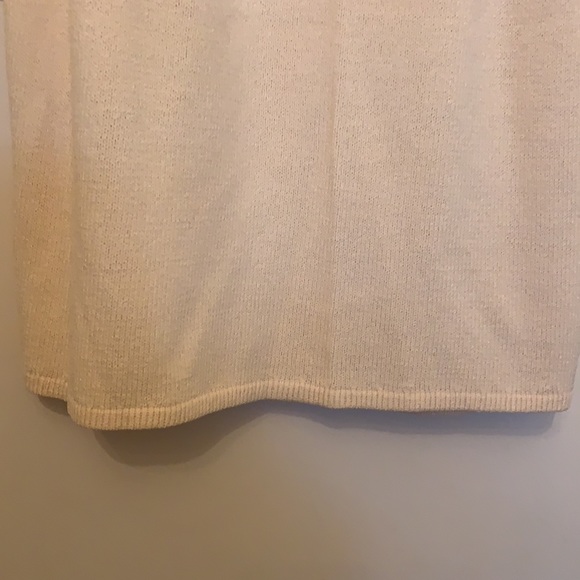 ST. JOHN BEIGE SANTANA KNIT PENCIL SKIRT SIZE 12 NEW CREAM IVORY - Picture 4 of 11